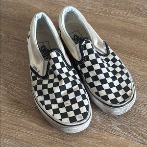 Vans Checkerboard Slip-On Sneakers